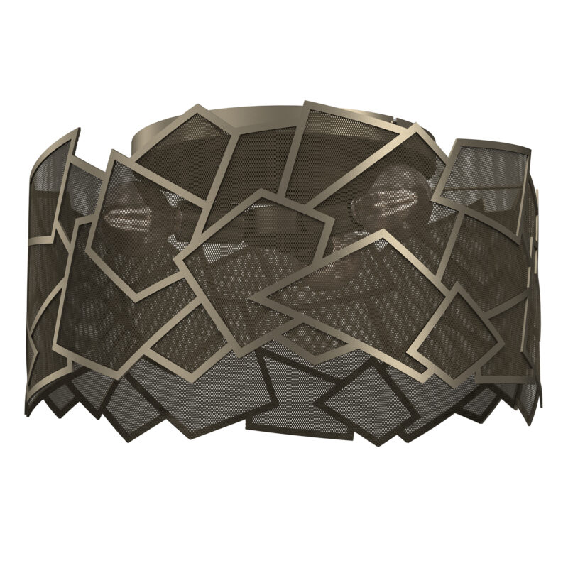 Plafon Luminex Camo Titanium Gold x3