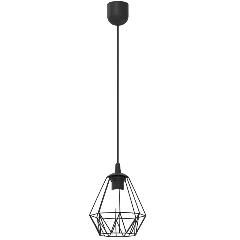 Żyrandol Luminex Bergen czarny x1