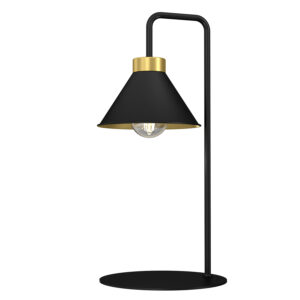 Lampka Gabinetowa Luminex Demet Black/gold x1