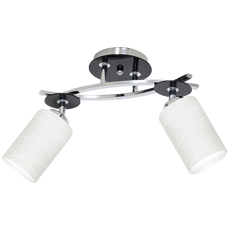 Plafon Luminex Tokio chrome x2