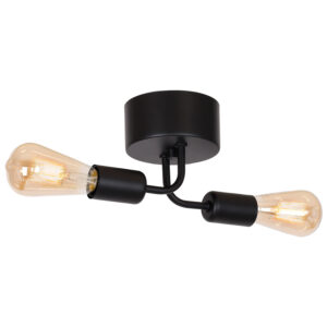 Plafon Luminex Brenda black x2