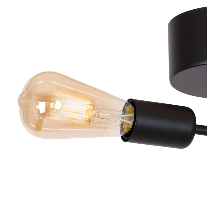Plafon Luminex Brenda black x2 - obrazek 3