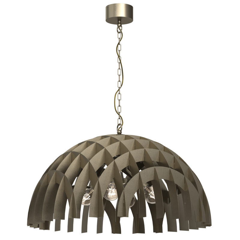 Żyrandol Luminex Space "dome Dia 800mm" Titanium Gold  x4