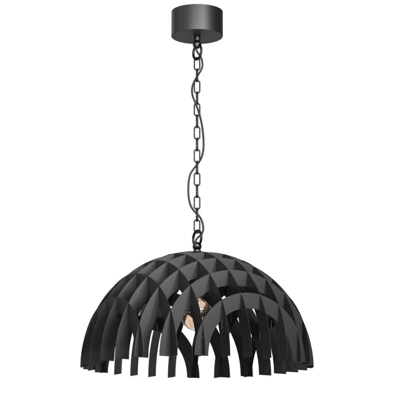 Żyrandol Luminex Space "dome Dia 500mm" Black  x1