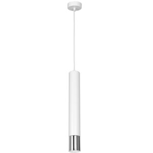Żyrandol Luminex Nest chrome/white x1