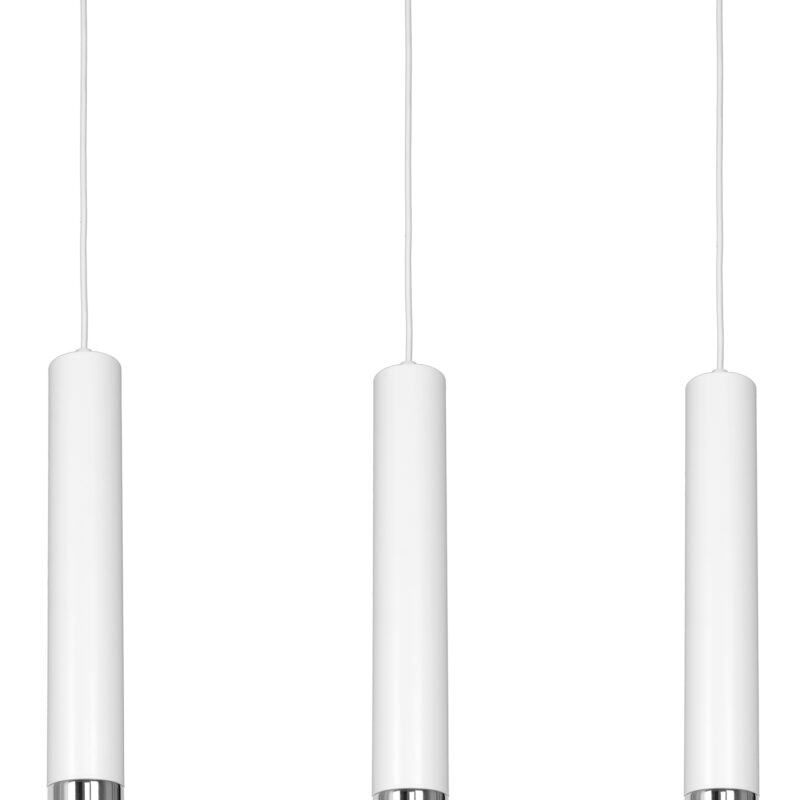 Żyrandol Luminex Nest chrome/white x3