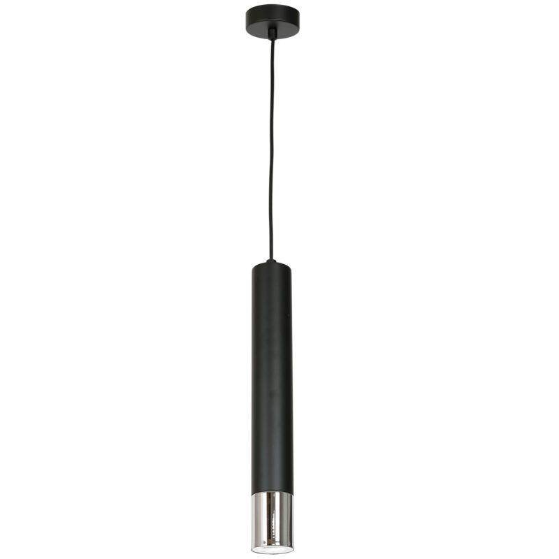 Żyrandol Luminex Nest chrome/black x1