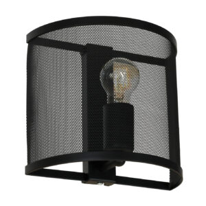 Kinkiet Luminex Rim black x1