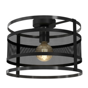 Plafon Luminex Rim black x1