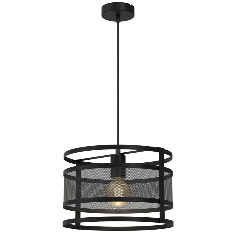Żyrandol Luminex Rim Black x1