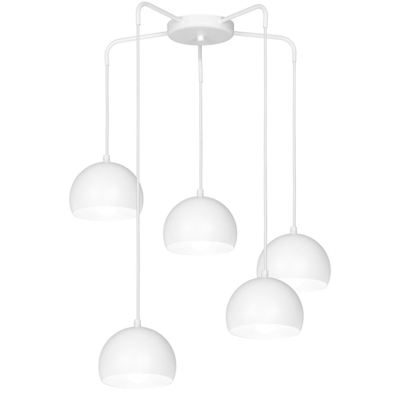 Żyrandol Luminex Sool white x5