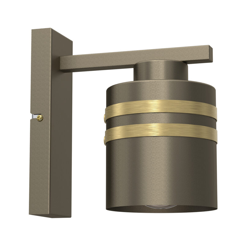 Kinkiet Luminex Scot Titanium Gold/gold x1