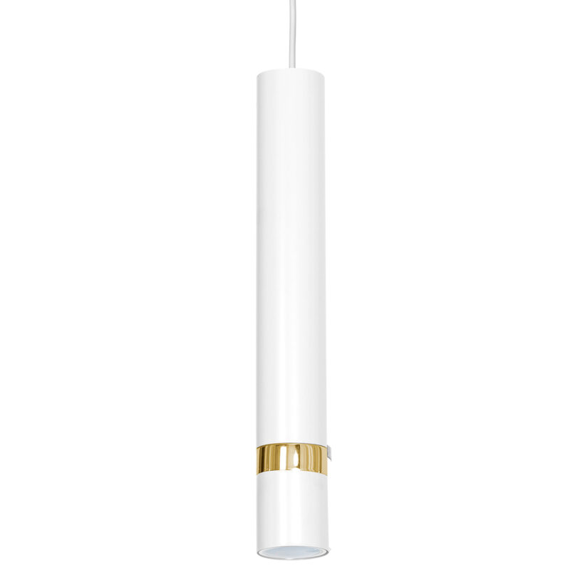 Żyrandol Luminex Reno white/gold x3 - obrazek 3