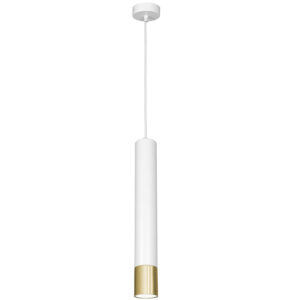 Żyrandol Luminex Nest gold/white x1