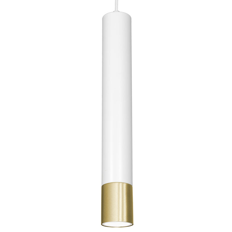 Żyrandol Luminex Nest gold/white x3 - obrazek 3