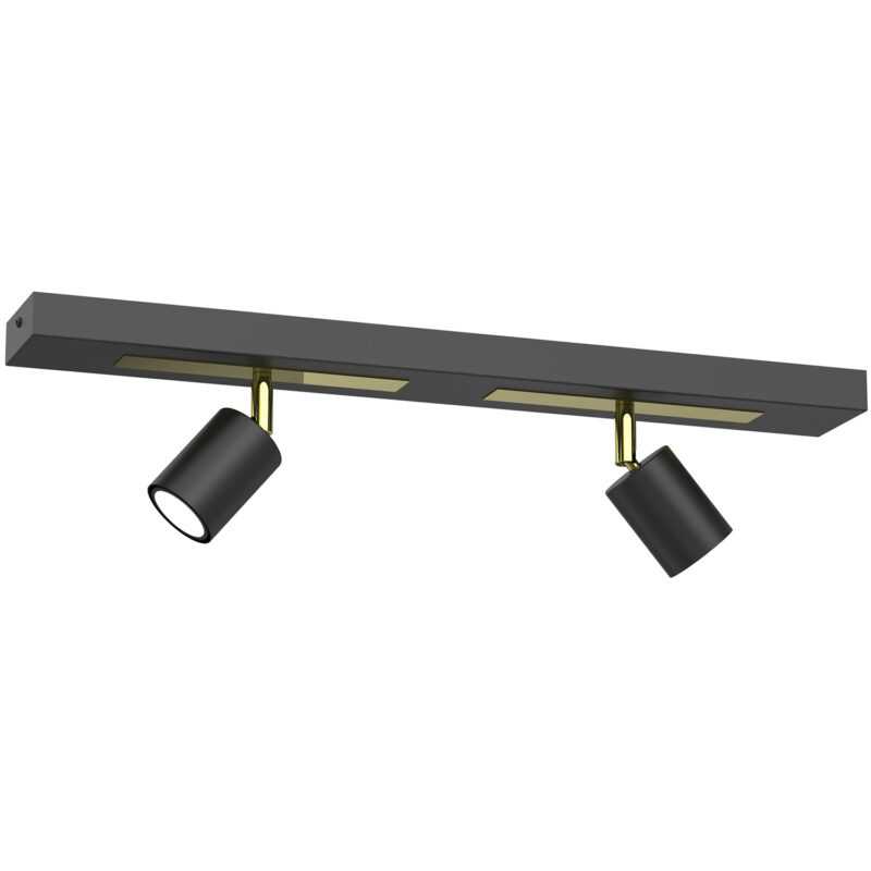 Spot Luminex Rodez Black/gold x2