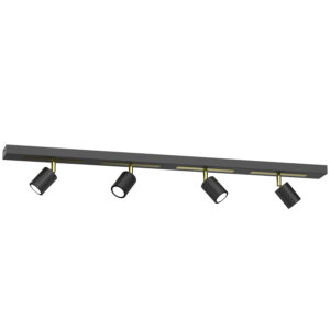 Spot Luminex Rodez Black/gold x4