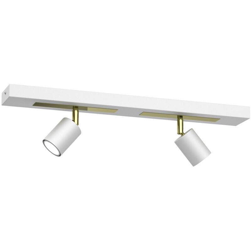 Spot Luminex Rodez White/gold x2