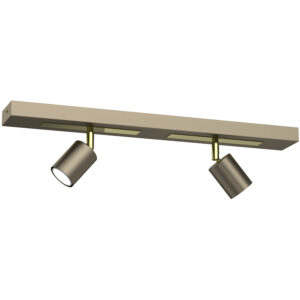Spot Luminex Rodez Titanium Gold/gold x2