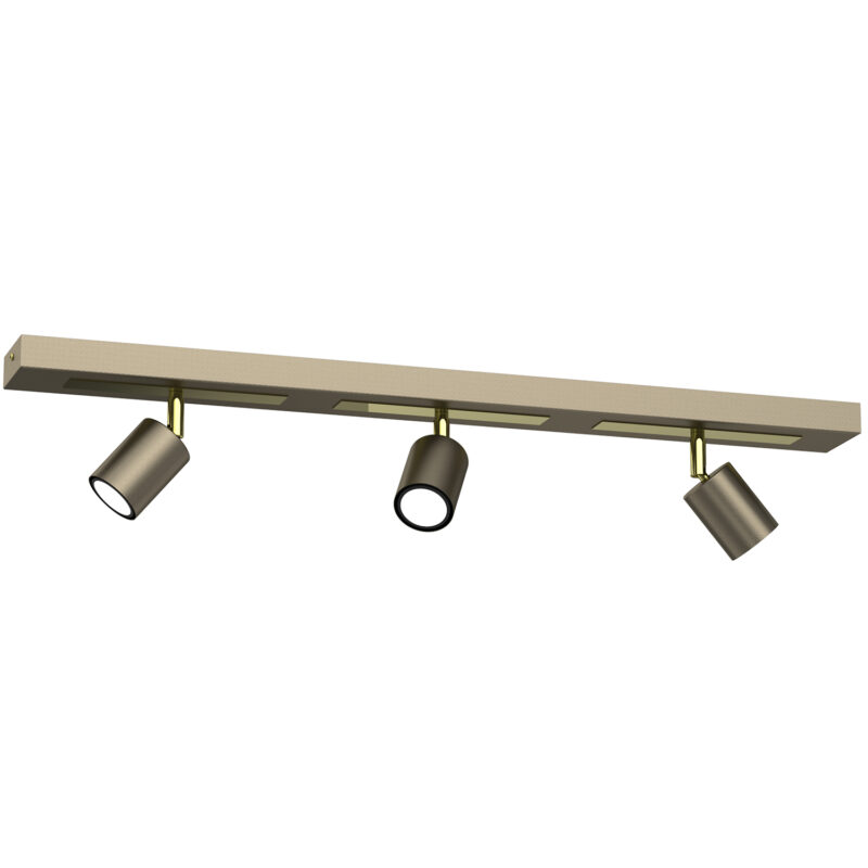 Spot Luminex Rodez Titanium Gold/gold x3