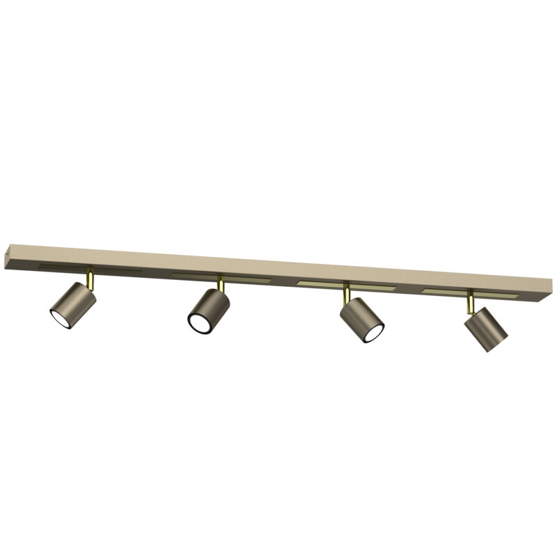 Spot Luminex Rodez Titanium Gold/gold x4