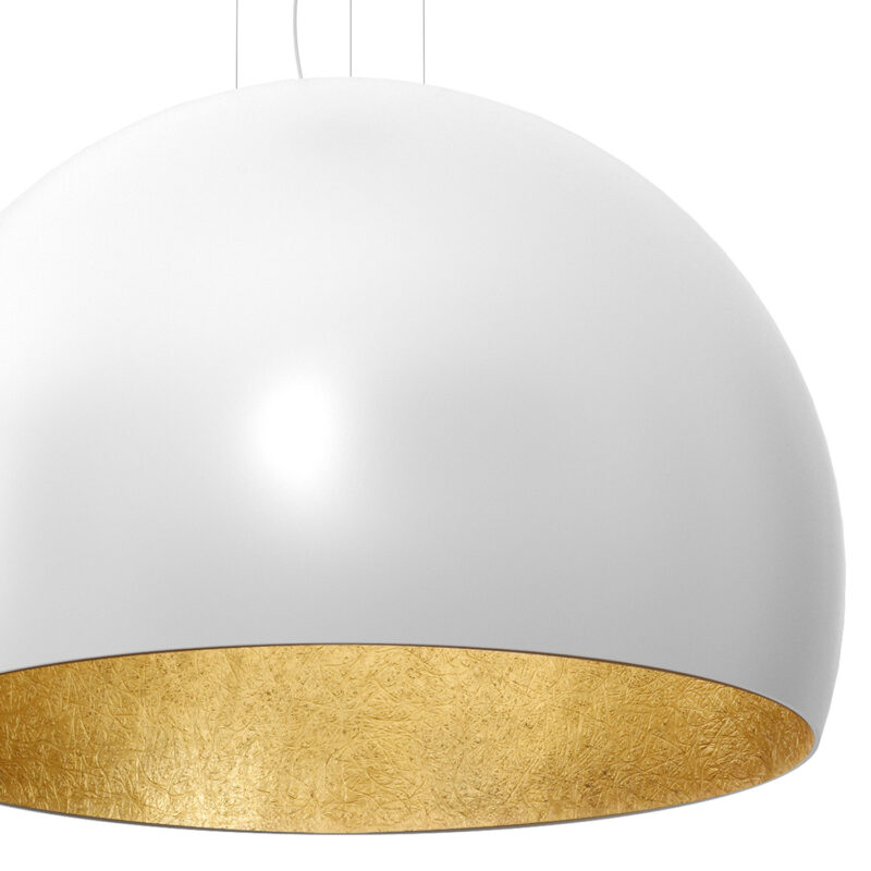 Żyrandol Luminex 3/4 bool 1000mm biało/złoty x1 - obrazek 3