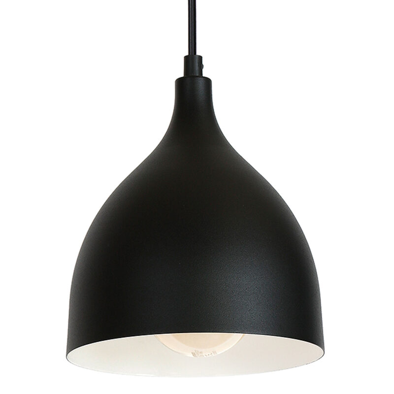 Żyrandol Luminex listwa Noak czarny x4 - obrazek 3