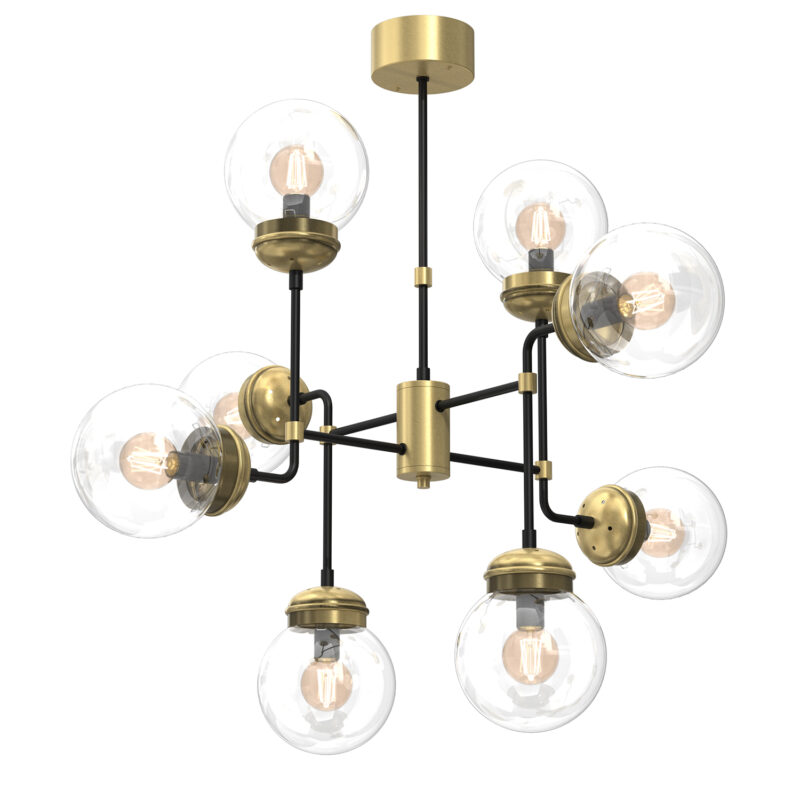 Żyrandol Luminex Hydro x8