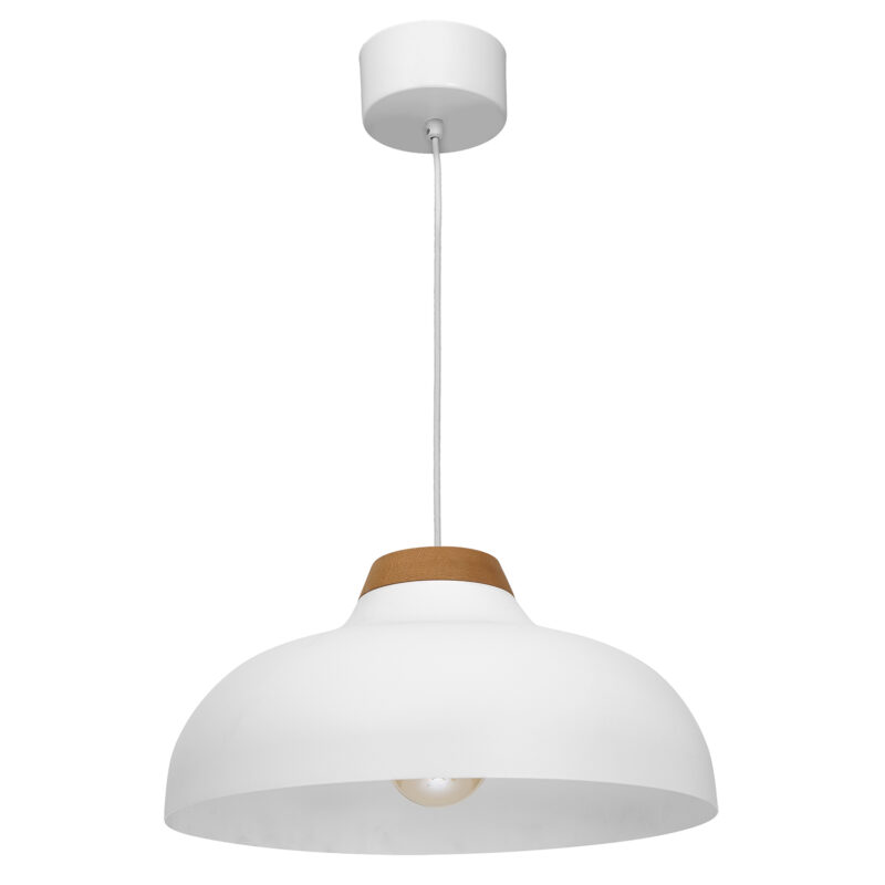 Żyrandol Luminex Burgos biały x1