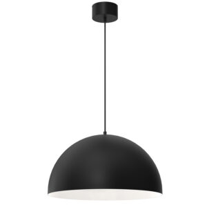 Żyrandol Luminex Sngle Black/white Inside x1