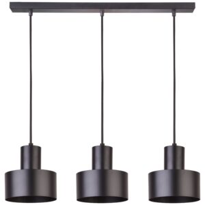 Lampa Wisząca Sigma Rif x3 Prosty Czarny