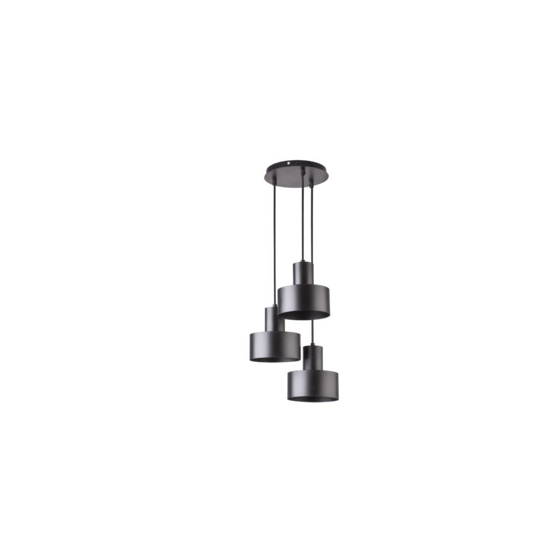 Lampa Wisząca Sigma Rif x3 Koło Czarny