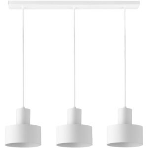 Lampa Wisząca Sigma Rif x3 Prosty Biały