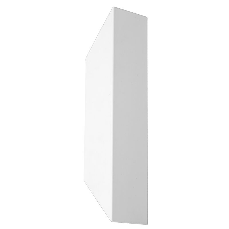 Kinkiet Luminex Wall trapez biały x2