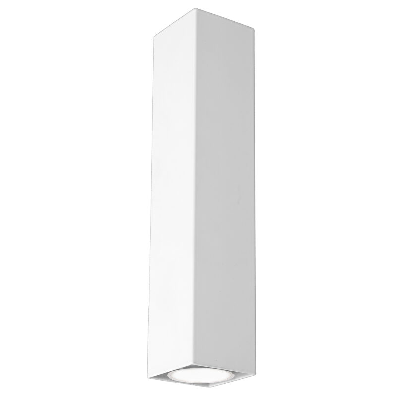 Kinkiet Luminex Wall straight biały x2