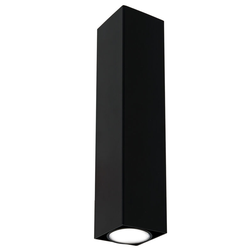 Kinkiet Luminex Wall straight czarny x2