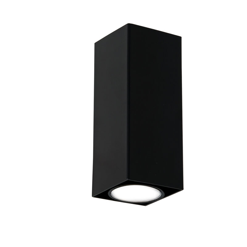 Kinkiet Luminex Wall straight short czarny x1