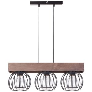 Lampa Wisząca Sigma Milan x3 Brązowy