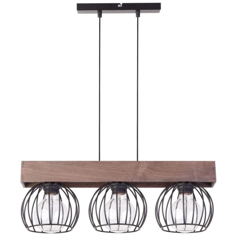 Home Lampa Wisząca Sigma Milan x3 Brązowy