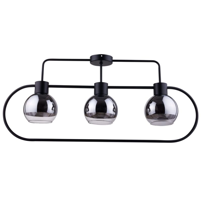Plafon Sigma Linda x3 Czarny