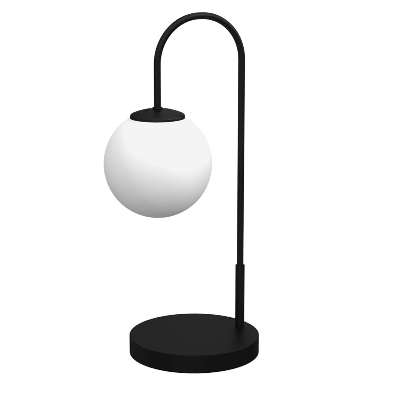 Lampa biurkowa z kloszem Luminex Cambridge 3197 czarny x1