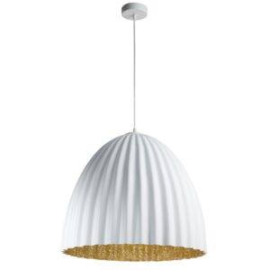 Lampa Wisząca Sigma Telma M Biały-Złoty