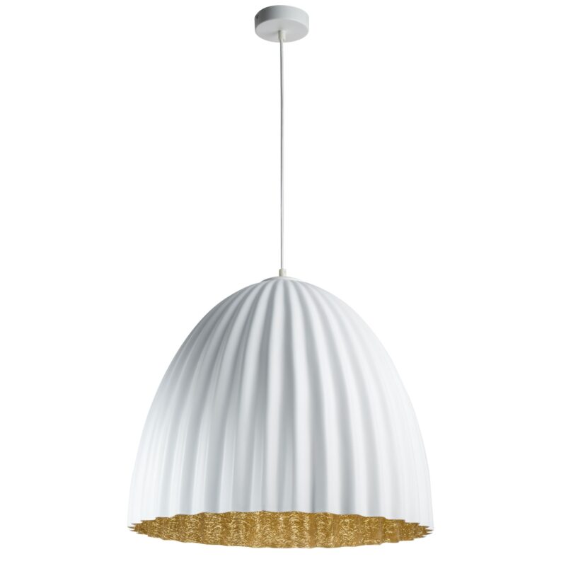 Lampa Wisząca Sigma Telma 70 Biało/Złota x1