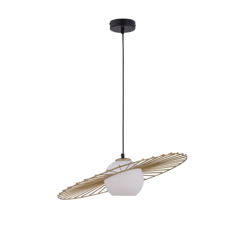 Lampa Wisząca Sigma Sol Czarno/ Złota x1