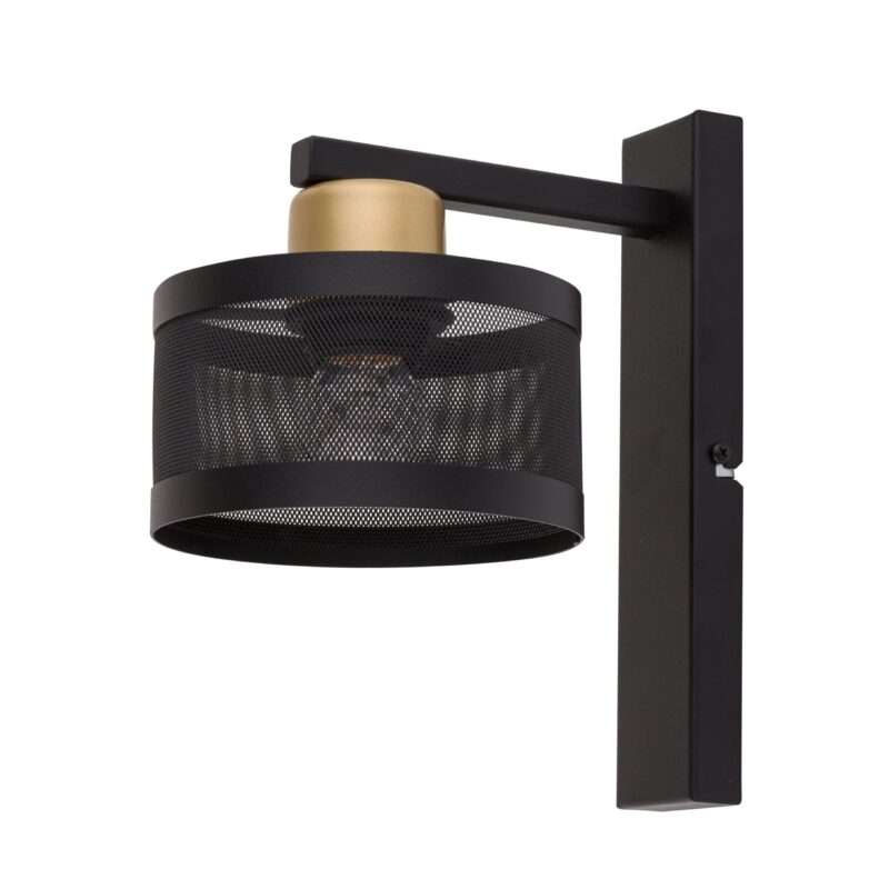 Kinkiet Sigma Off Czarno/Złoty x1