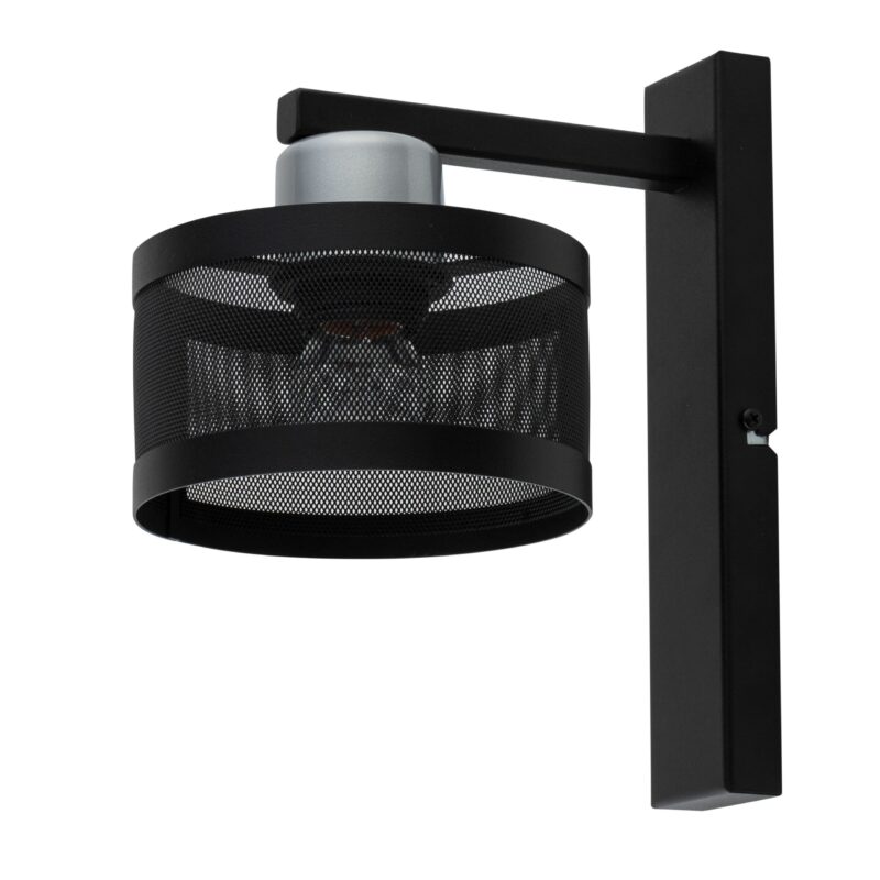 Kinkiet Sigma Off Czarno/Srebrny x1