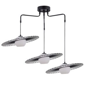 Lampa Wisząca Sigma Sol Czarna x3