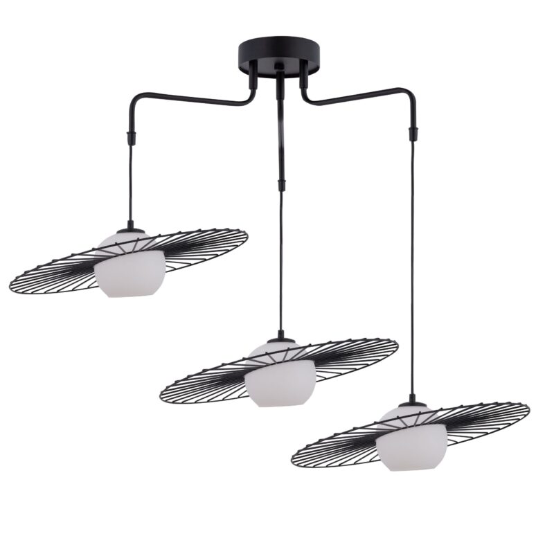 Lampa Wisząca Sigma Sol Czarna x3