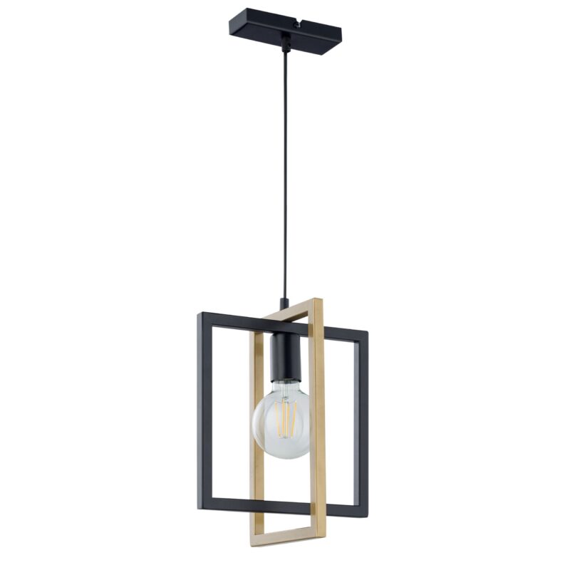 Lampa Wisząca Sigma Eden Czarno/Złota x1