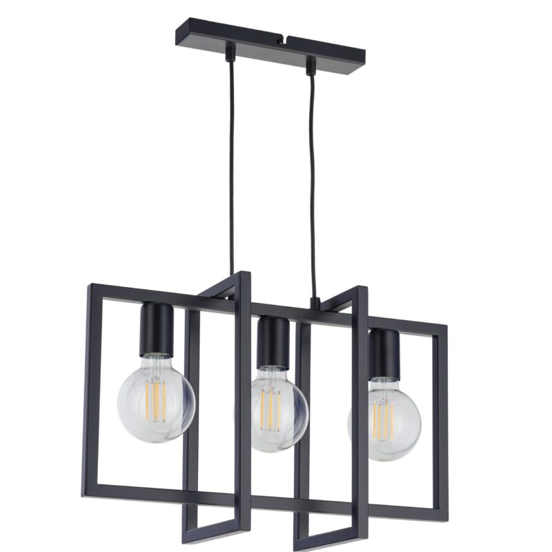 Lampa Wisząca Sigma Eden Czarna x3